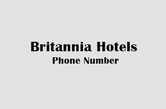 britannia hotels phone number