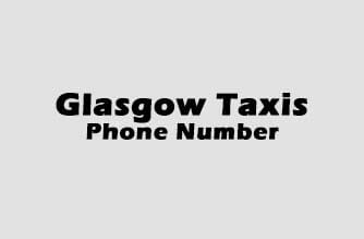 glasgow taxis phone number